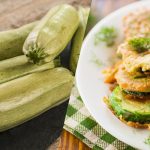 As curgetes nesta massa são as primeiras a sair da